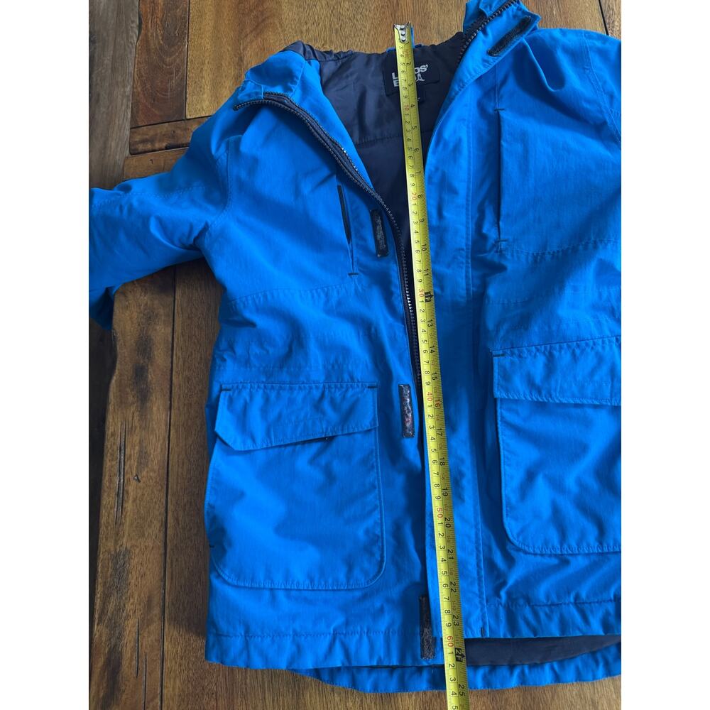 Lands End Womens Blue Hooded Jacket Utility Outdoor Coat Size Small - Picture 8 of 11